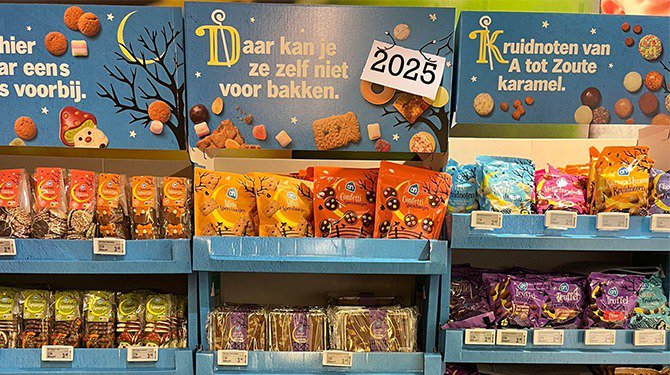 Kruidnoten van 2025 liggen ook al in de winkel cover