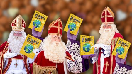 9 op de 10 Sinterklazen raadt De wereld: het boek aan