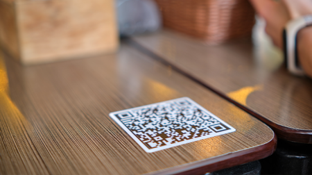 QR-code op terras haalt alleen de glazen op