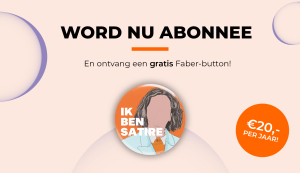Word nu abonnee en ontvang een gratis Faber-button cadeau! cover