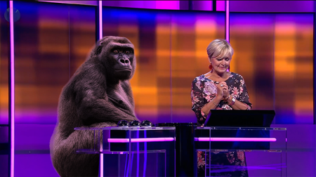 Mensen op het internet buigen zich over vraag of een gorilla zou winnen bij Eén tegen 100