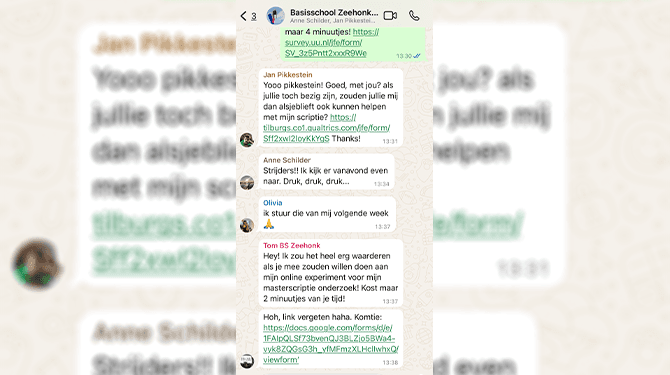 WhatsApp & Studio Speld