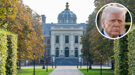 Vrouw en dochters koningspaar slapen uit voorzorg niet op Huis ten Bosch bij bezoek Trump