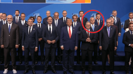 Beveiliging NAVO-top blundert: Viktor Orbán was hele dag aanwezig