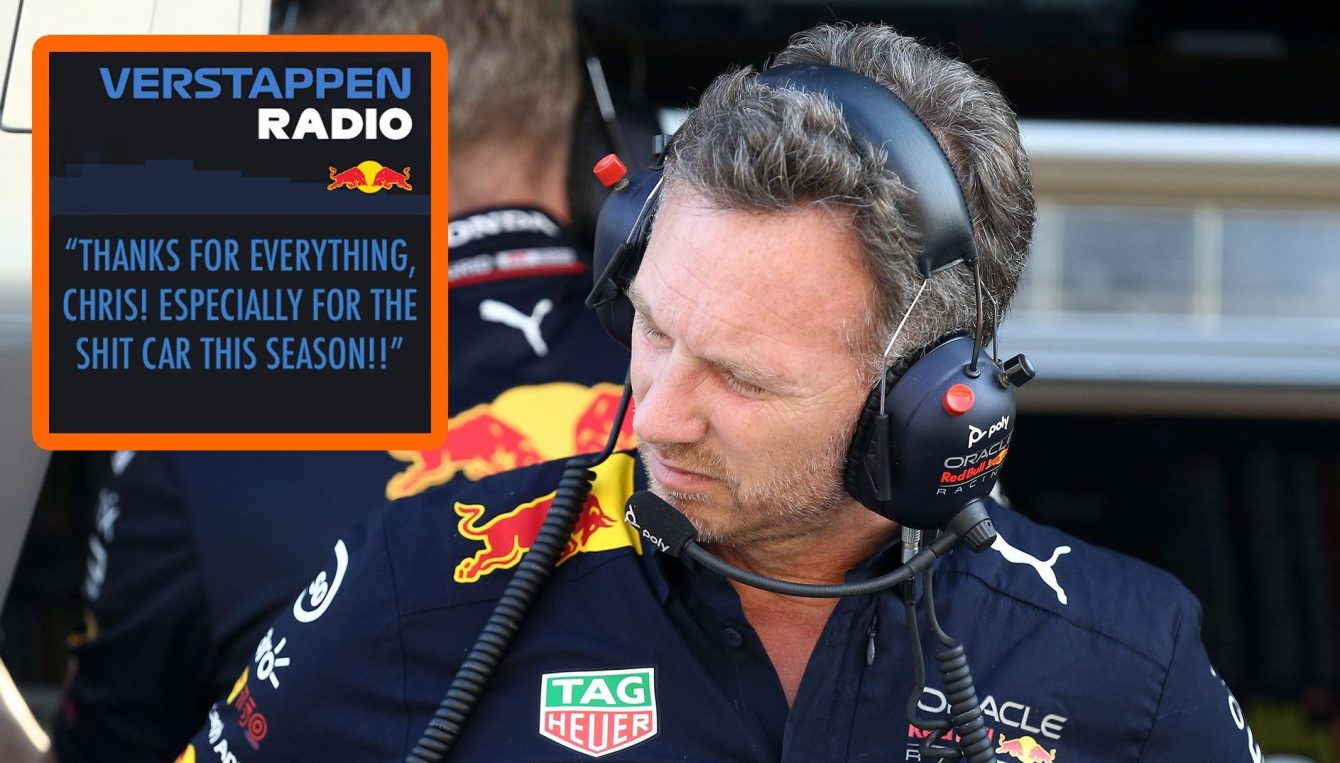 Max Verstappen geeft Horner emotionele afscheidsscheldkannonade via boordradio