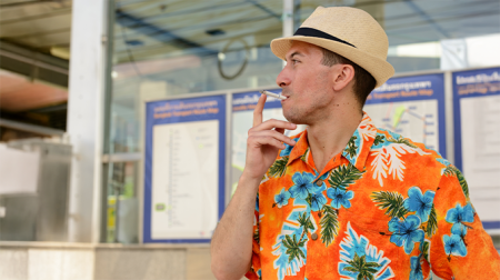 Student aan school voor Morele Ambitie is op vakantie heerlijk een weekje moreel onverschillig geweest