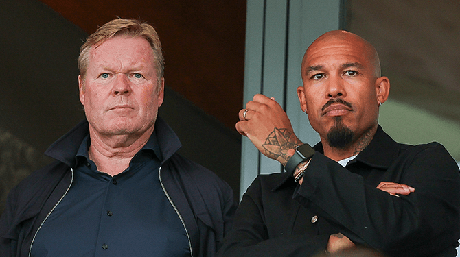 Voor wie zat bondscoach Ronald Koeman op de tribune bij Telstar - PEC Zwolle? cover