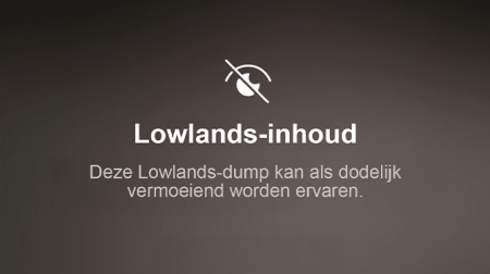 Instagram waarschuwt gebruikers na Lowlands-weekend