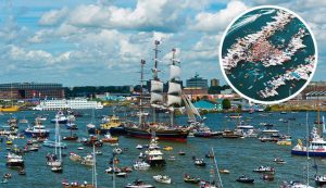 Sail 2025: botenparade van eeuwenoude schepen gaat ongetwijfeld uitmonden in gigantische fuikdag cover