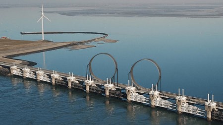 Nieuwste ontwerpfout Afsluitdijk: dubbele looping blijkt ‘niet de bedoeling’