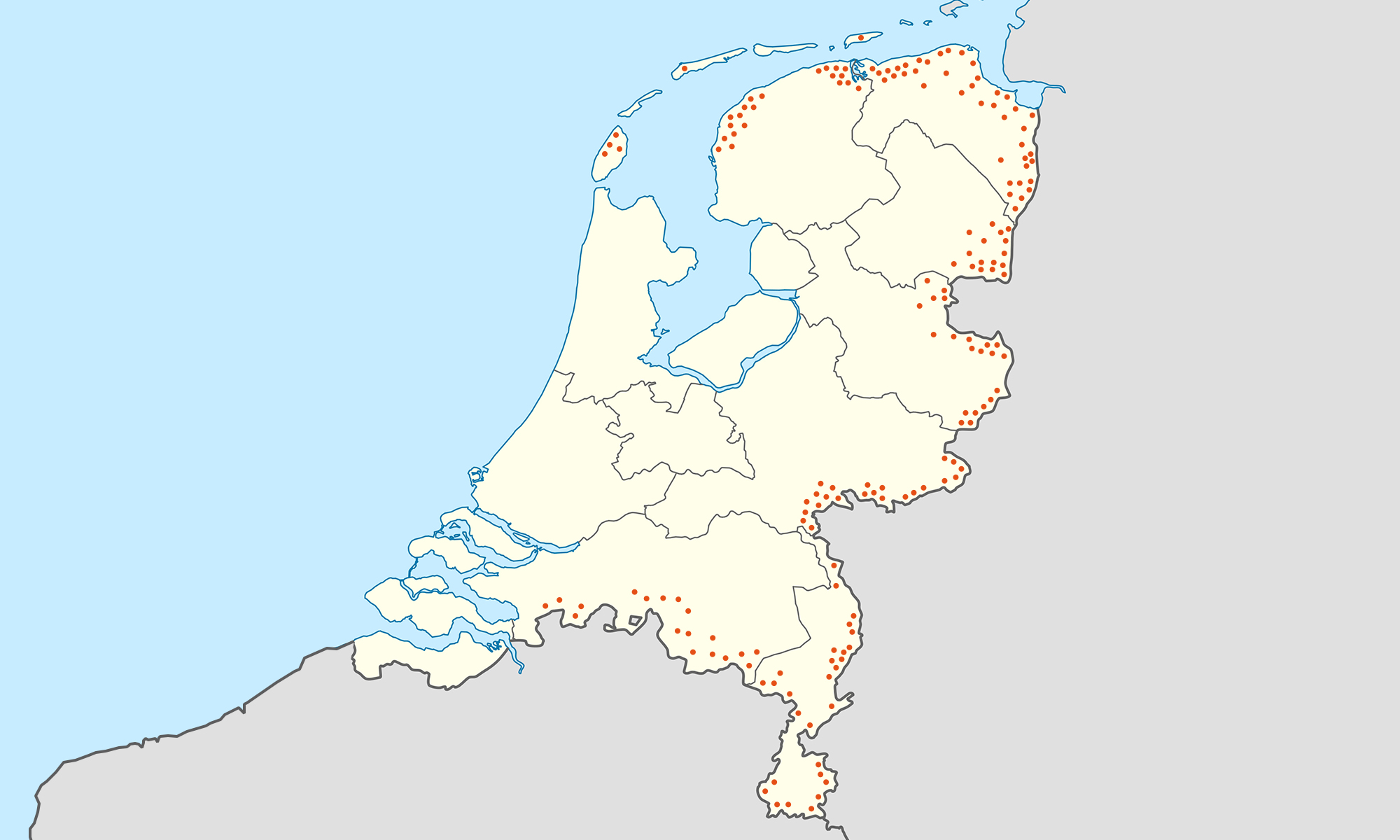 Alternatief kogel Voorganger Zo ziet de kaart van Nederland eruit in 2050
