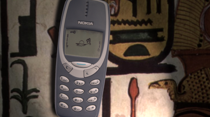 wijs Keizer Aap Archeologen vinden 4000 jaar oude Nokia 3310 met nog maar twee streepjes  batterij